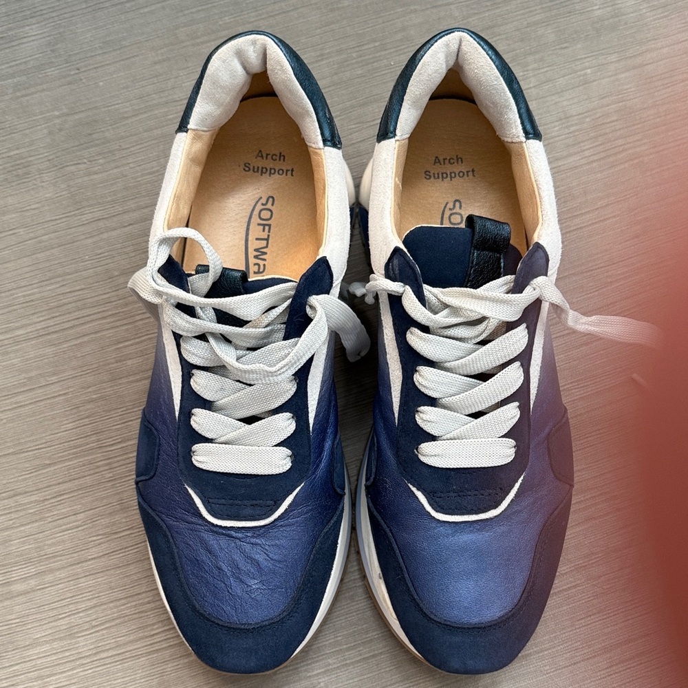 Navy ombré sneakers - SW brand - Picture 5 of 5